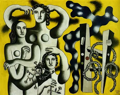 Composition of Three Figures Fernand Leger